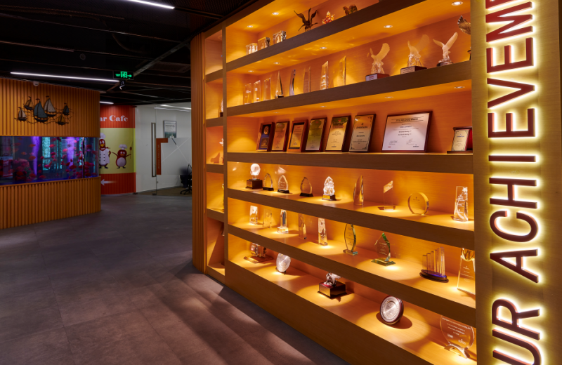 九游在线注册荣获艾默生颁发的八项大奖